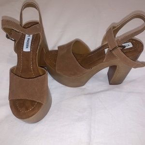 Steve Madden Suede Platform Heel